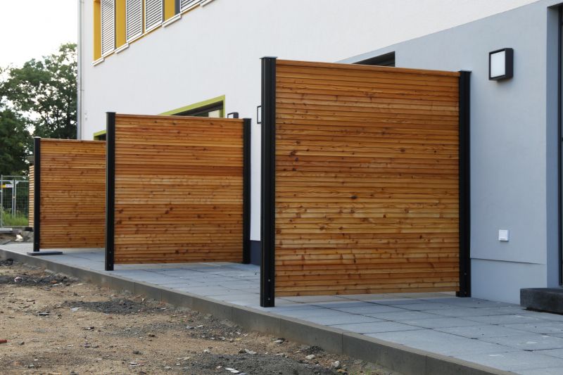 Modern Wooden Fence