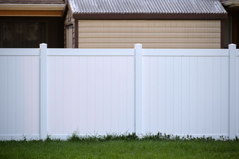 White Fence Installation